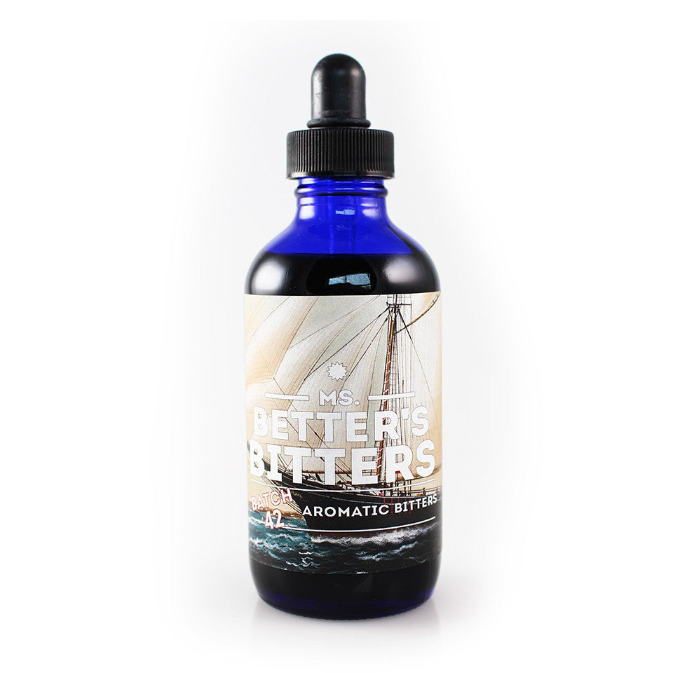 Ms Better's Bitters - Premium Aromatic Cocktail Bitters 4oz (120ml) | Perfect for Old Fashioned, Manhattan & Craft Cocktails | Bar Essentials & Mixology Gifts