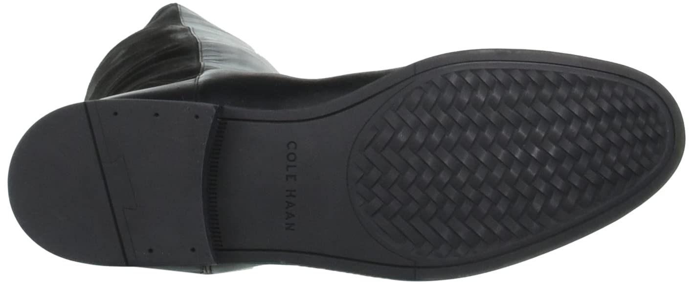 Cole Haan Women's Chase Tall Boot - Waterproof Leather Riding Boots for Women, Comfortable & Stylish Winter Fashion - Perfect for Horseback Riding, Outdoor Hiking & Casual Wear