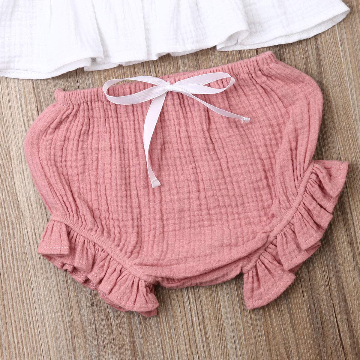 Newborn Baby Girl Cotton Bloomers & Diaper Covers - Soft Ruffled Underwear Shorts for Summer Outfits | Perfect for Playtime, Photo Shoots & Daily Wear