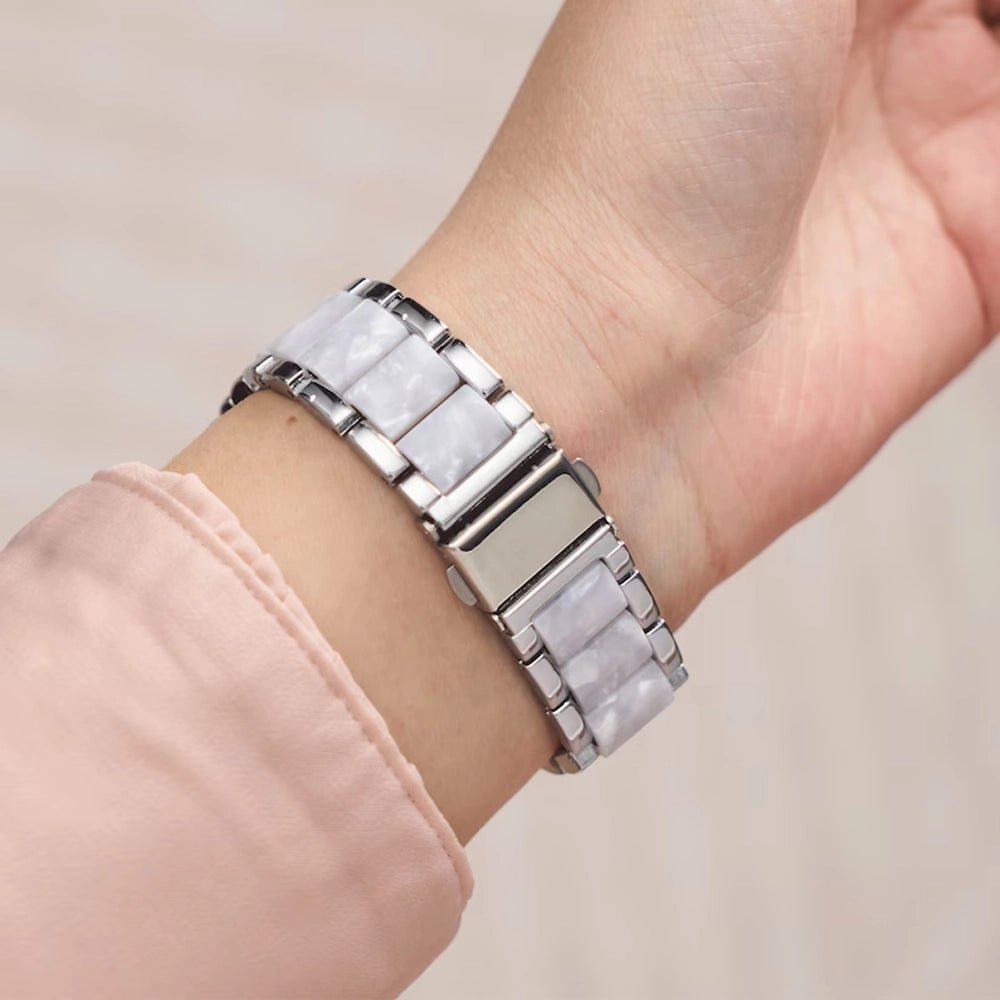 CrystalGlow Luxury Apple Watch Band for Women - Elegant & Durable Replacement Strap for Apple Watch Series 9/8/7/SE - Perfect for Workouts, Office Wear & Everyday Fashion Accessory
