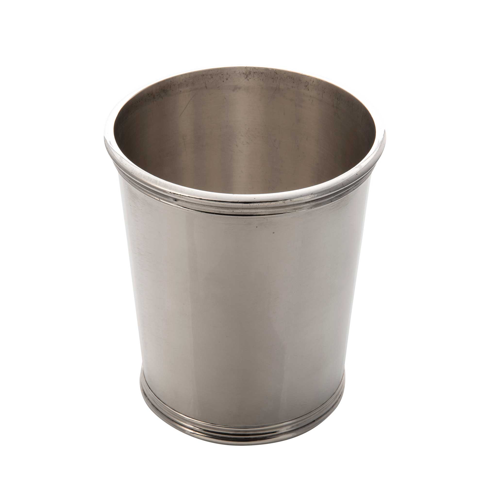 Vintage Manchester Sterling Silver Julep Cup - Antique Silver Mint Julep Drinking Cup for Bourbon Cocktails, Southern Entertaining & Home Bar Decor