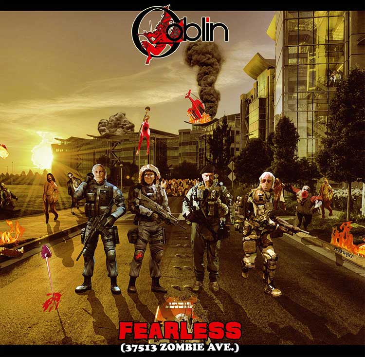 Goblin - Fearless (37513 Zombie Ave) - Horror-Themed Collectible for Halloween Decor & Zombie Apocalypse Fans