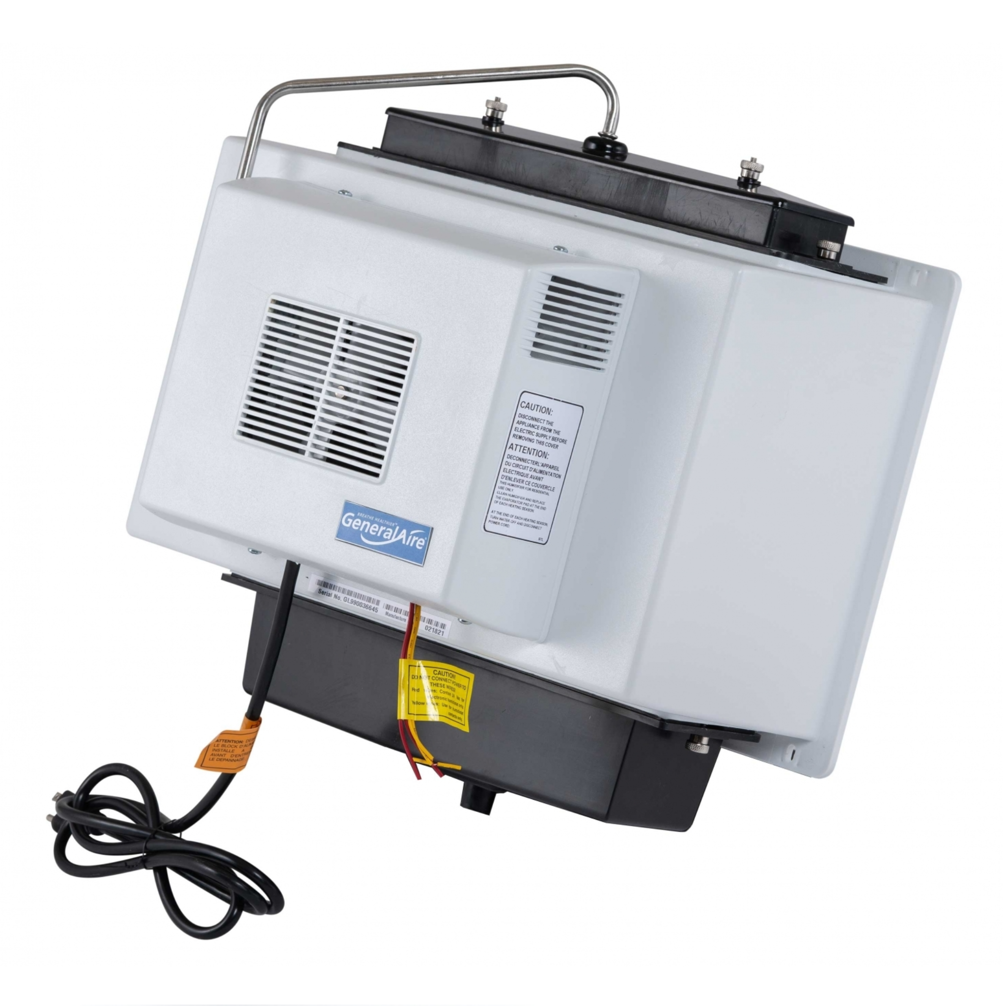 GeneralAire Model 1137 Fan Assist Evaporative Humidifier - High Efficiency Whole House Humidifier for Dry Air Relief - Perfect for Home, Office, and Baby Nursery