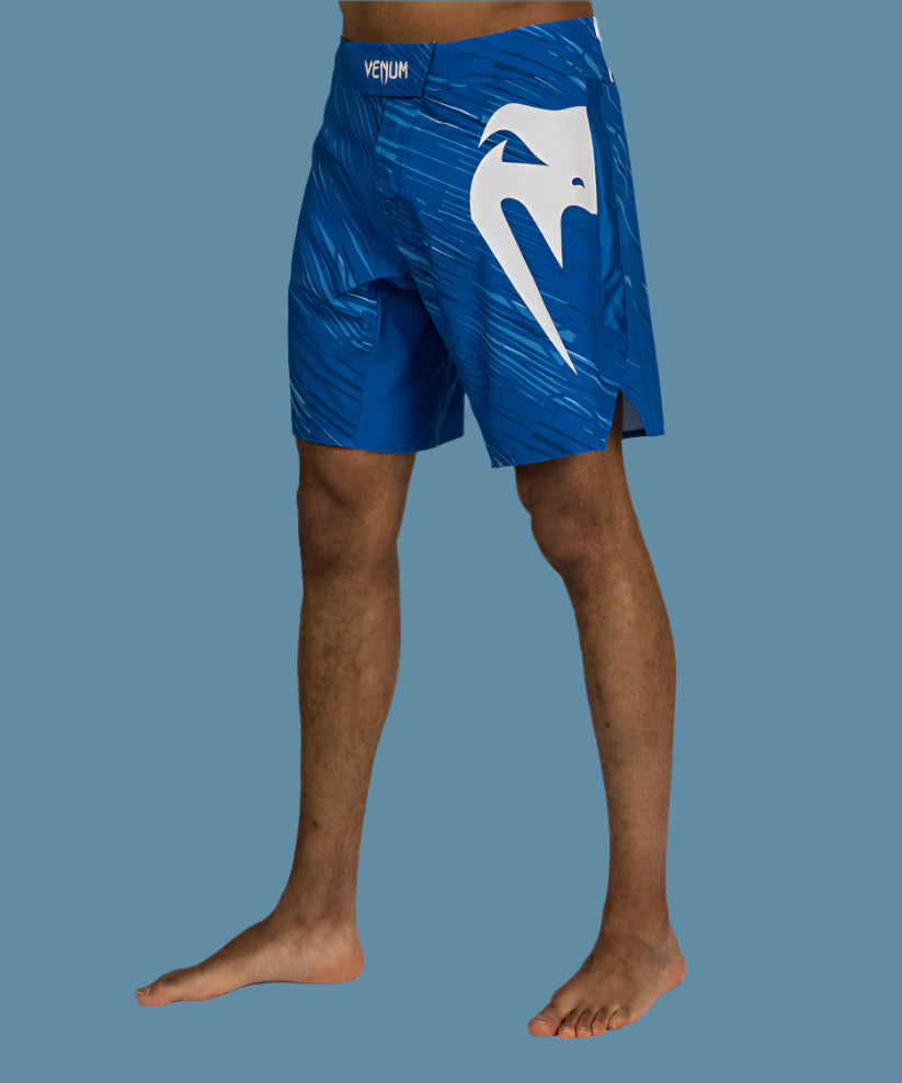VENUM Rapid Light MMA Shorts - Royal Blue - Breathable & Lightweight for MMA, BJJ & Training - Perfect for Fighters & Athletes