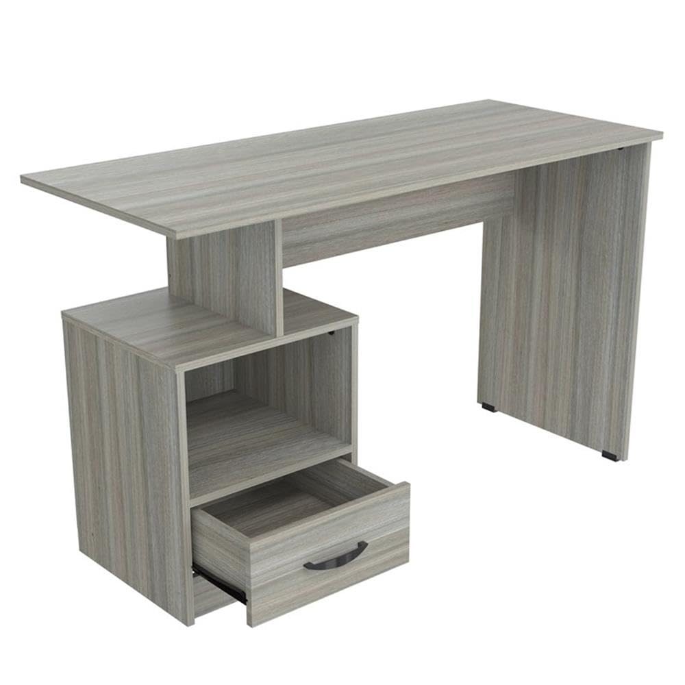Smoke Oak Inval Writing Desk - Compact Home Office Solution