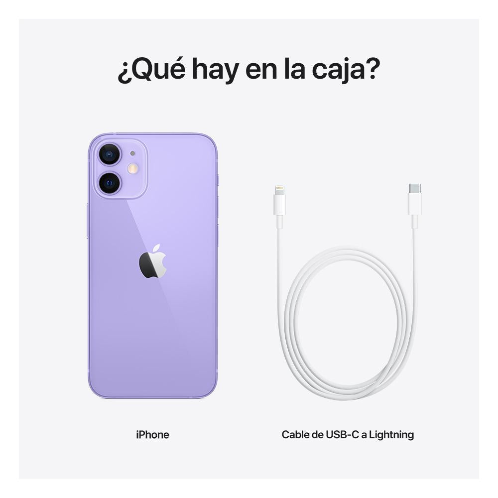 iPhone 12 128GB Purple - Unlocked Smartphone for AT&T, T-Mobile & Verizon | Perfect for Travel, Work & Everyday Use