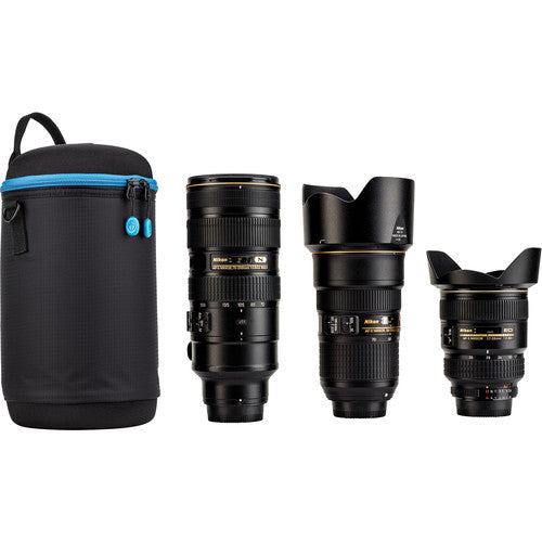 Tenba Tools Lens Capsule 9x4.8 inches (23x12 cm) Black - Waterproof Protective Case for Camera Lenses, DSLR Accessories - Perfect for Travel, Hiking & Outdoor Photography
