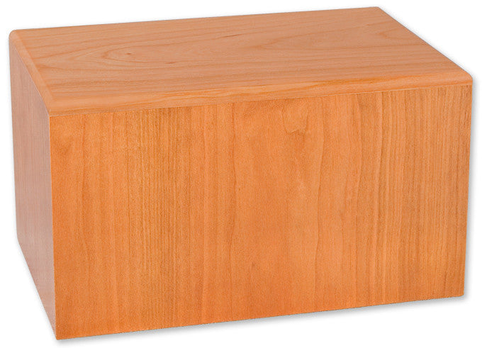 Affordable Aspen Wood Cremation Urn - Elegant Memorial Keepsake for Ashes - Perfect for Home Display, Funeral Services & Memorial Ceremonies