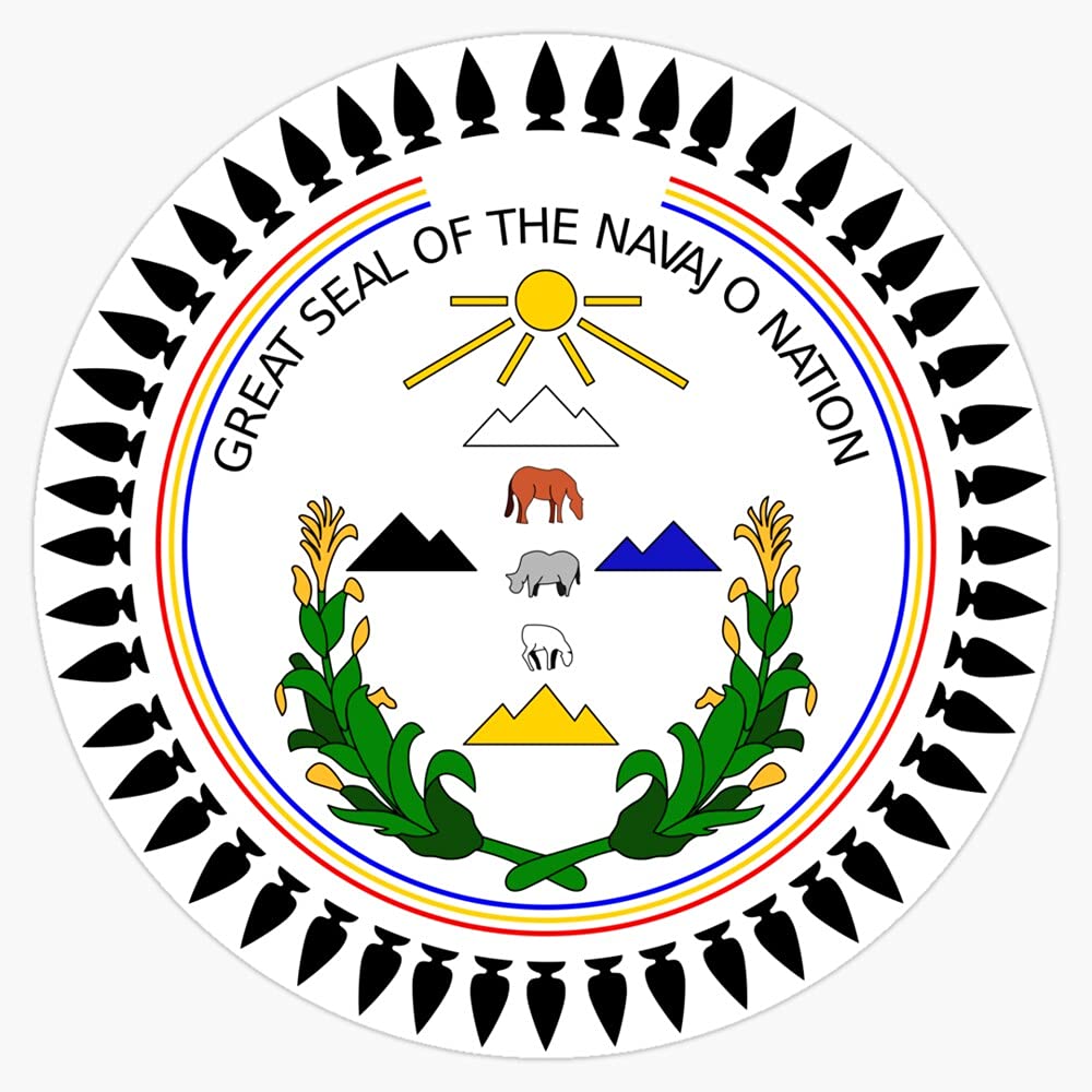 Navajo Nation Great Seal Vinyl Decal - 5