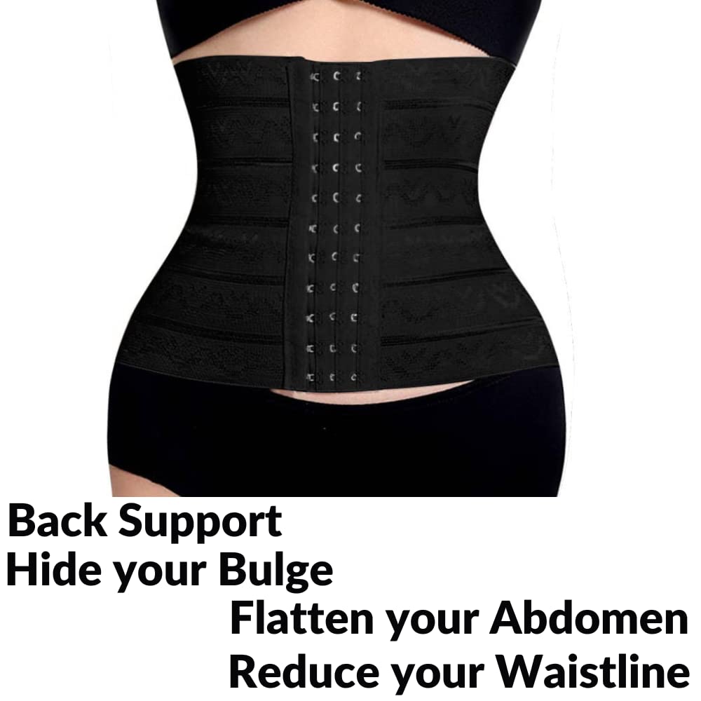 Waist Trainer for Women - Tummy Control Shapewear & Body Shaper Waist Cincher | Breathable Slimming Corset for Weight Loss & Postpartum Recovery | Perfect for Workouts, Daily Wear & Special Occasions