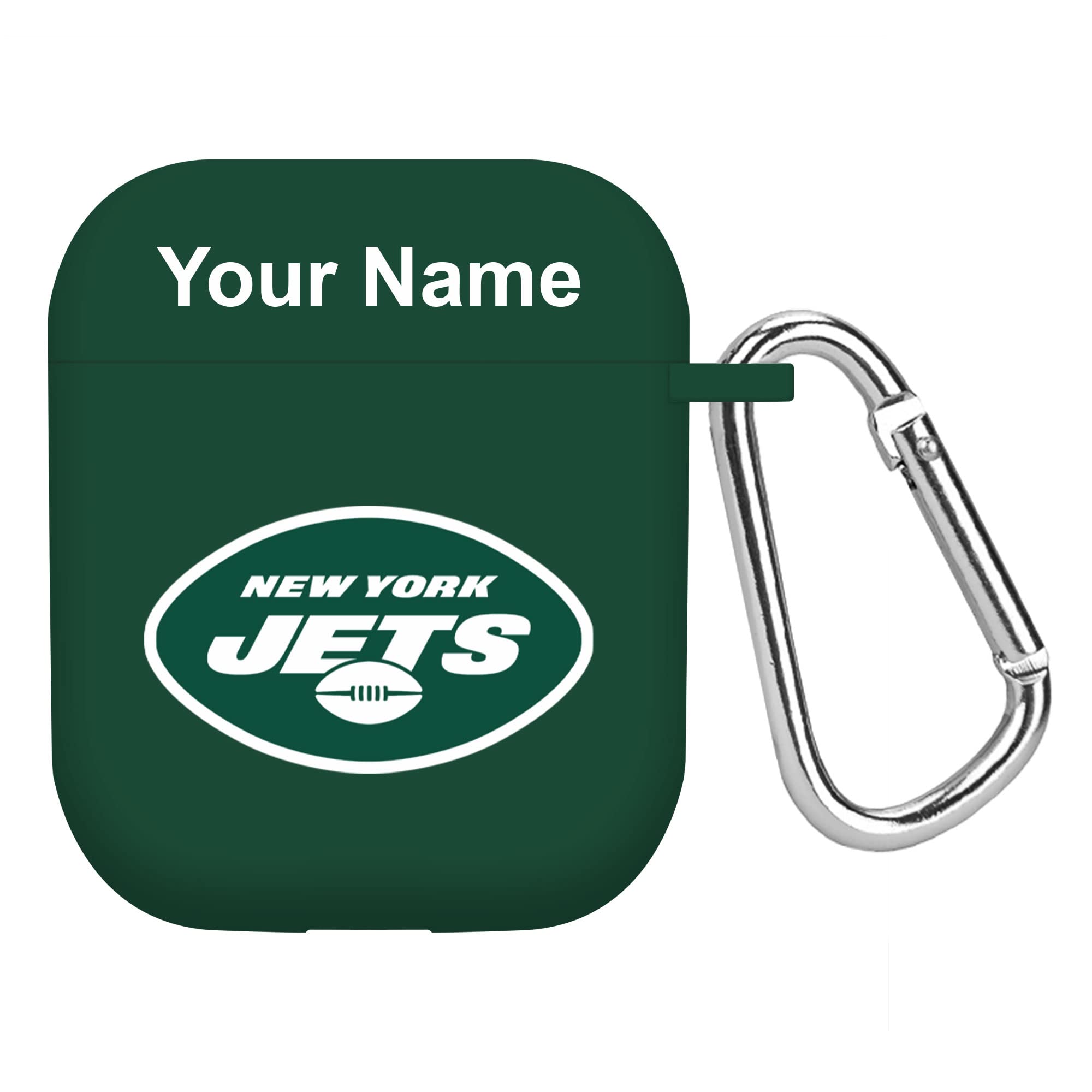 New York Jets AirPods Case Cover for Gen 1&2 - Green | Game Day Accessory
