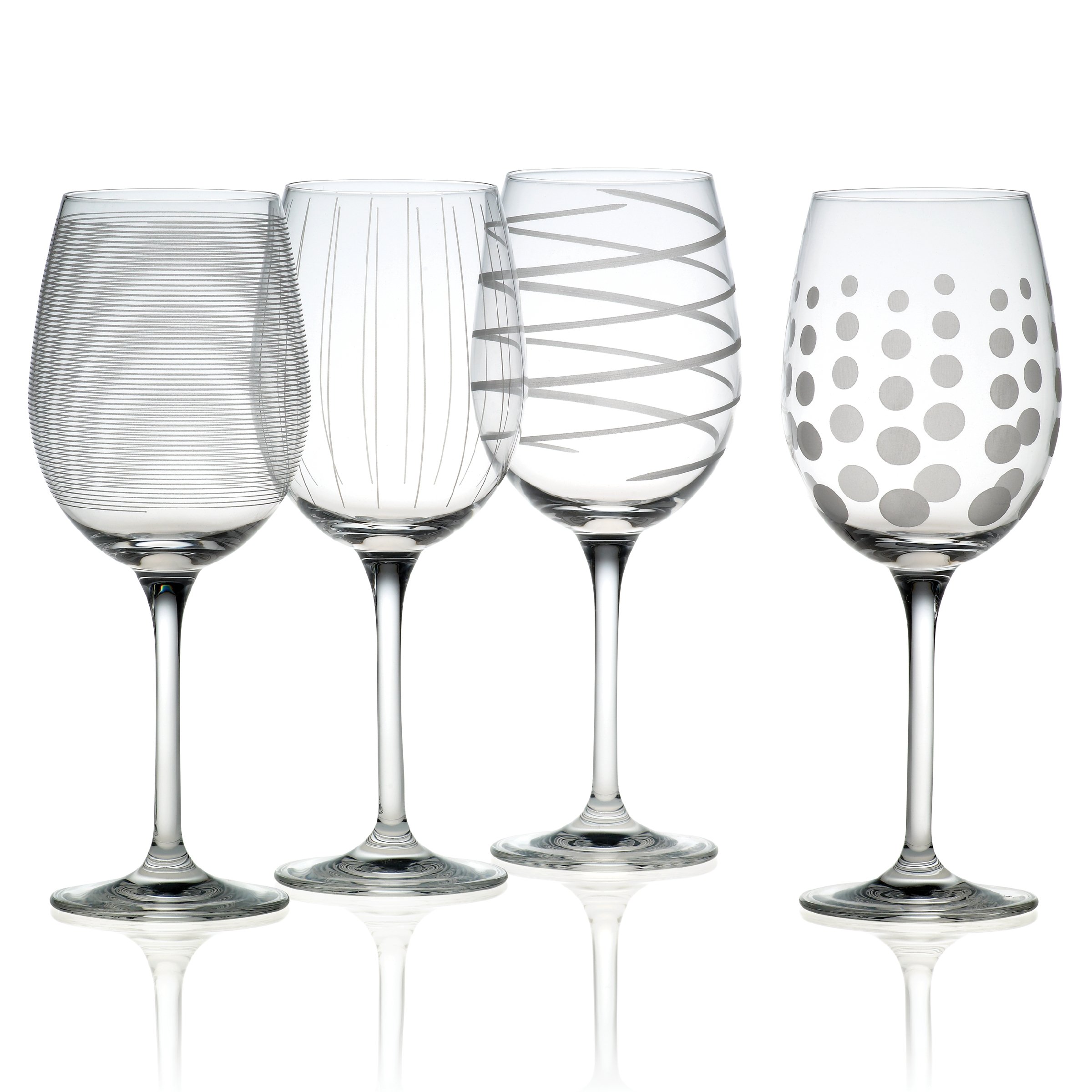 Premium Mikasa Cheers Wine & Highball Glass Set - 16 oz & 19.75 oz for Cocktails, Whiskey, and Party Entertaining - Elegant Barware for Home & Restaurant Use