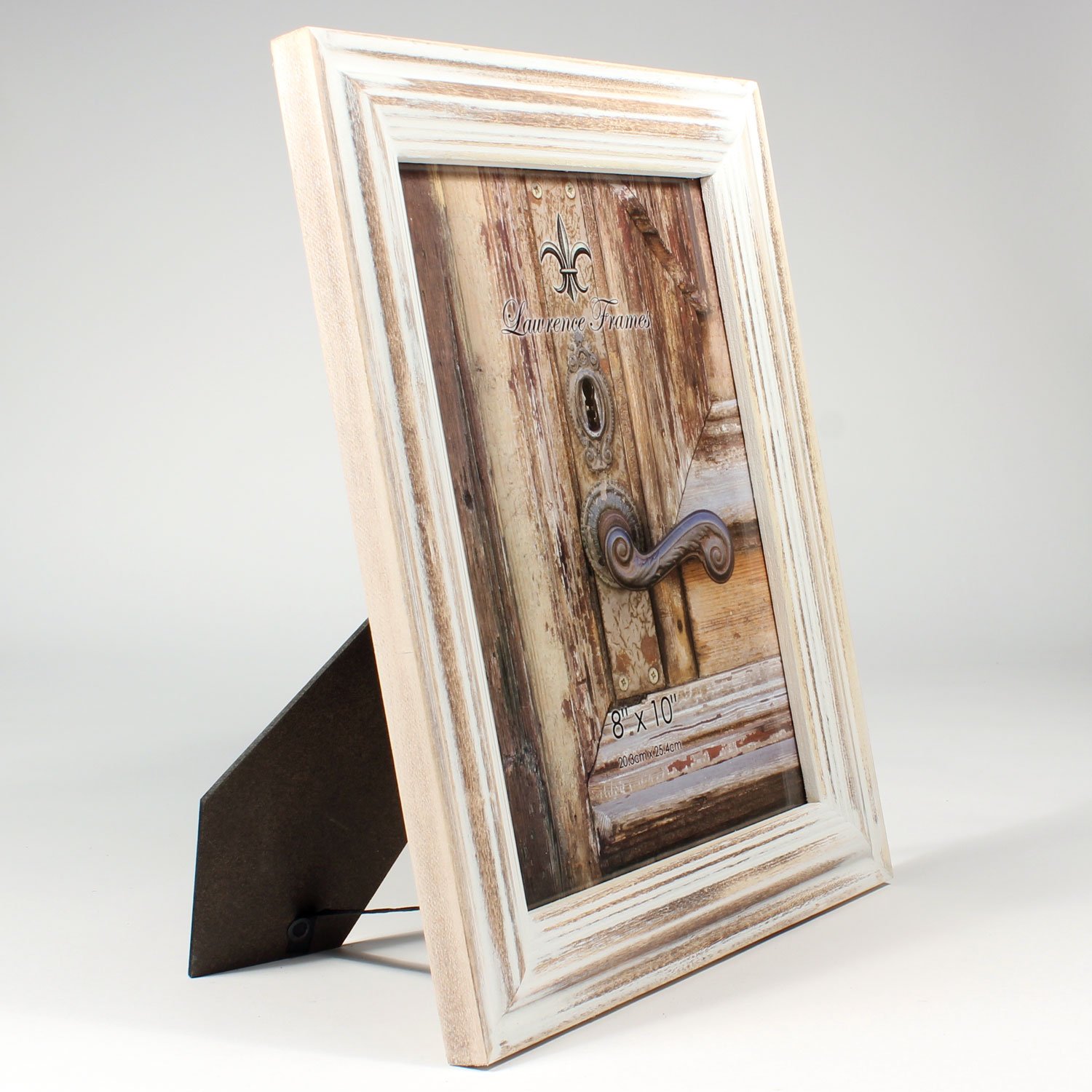 8x10 White Wash Maple Picture Frame - Lawrence Frames for Home Decor