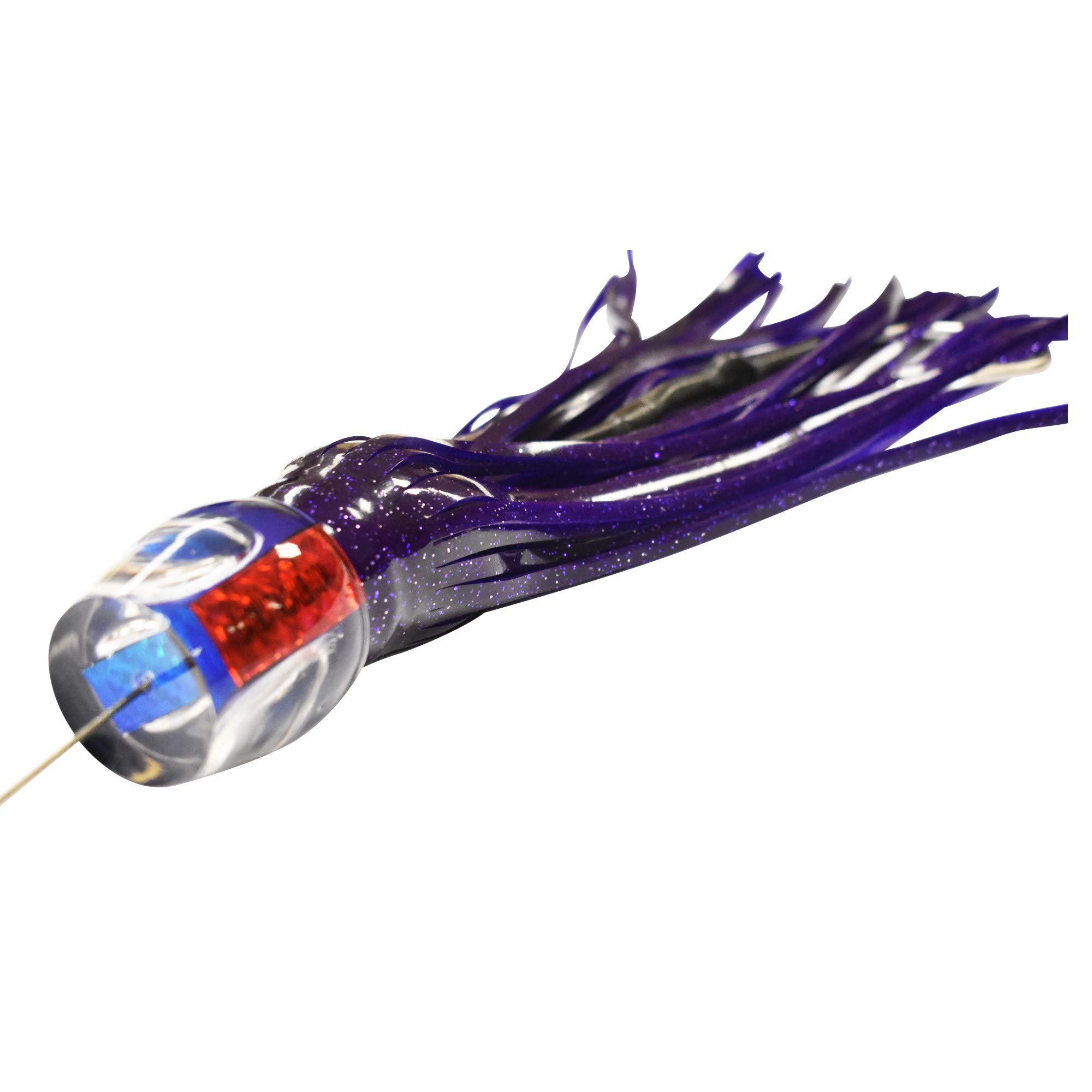 Wahoo Widow Maker Saltwater Fishing Lure - Cable Rigged Wahoo Lure for Saltwater Fishing - Perfect for Offshore Trolling and Big Game Fishing