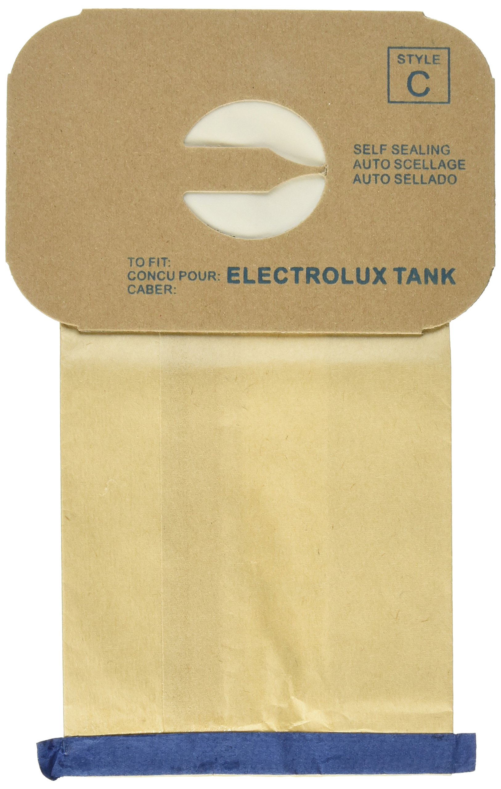 EnviroCare Replacement Micro Filtration Vacuum Cleaner Dust Bags - 12 Pack for Electrolux Type C Canister Vacuums | HEPA Filter Bags for Allergies & Pet Hair | Home Cleaning Essentials