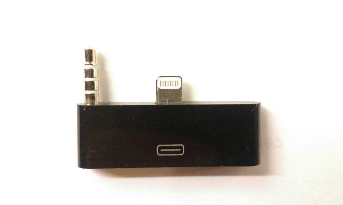 8 Pin to 30 Pin Adapter for Apple A1121 Speaker Dock - Compatible with iPhone 5, 5c, 5S & SE - Perfect for Home Audio & Car Charging