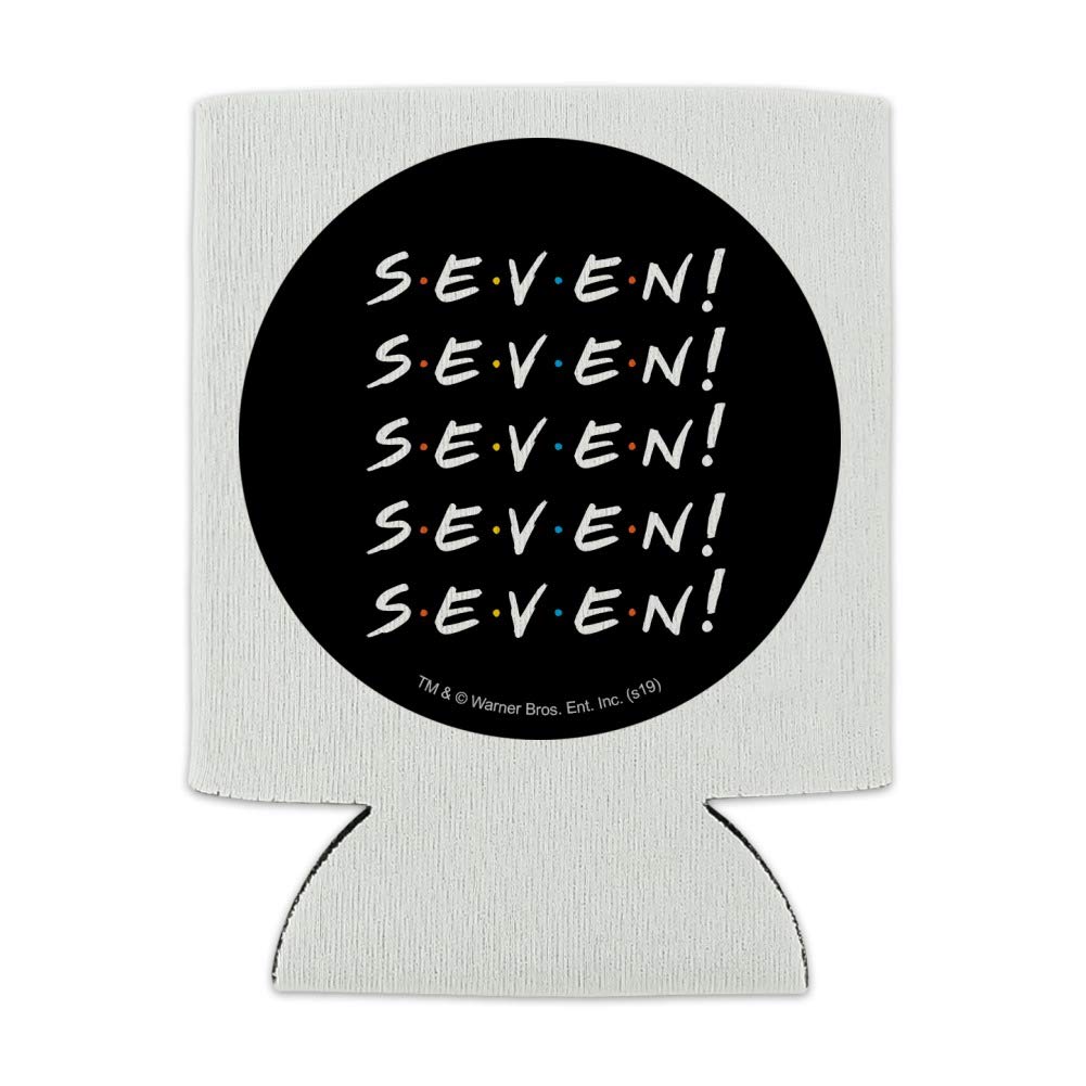 Friends TV Show Themed 7-Can Collapsible Insulated Beverage Sleeve - Insulating Drink Holder for Beer, Soda & Cocktails - Perfect for Parties, BBQs & Tailgating