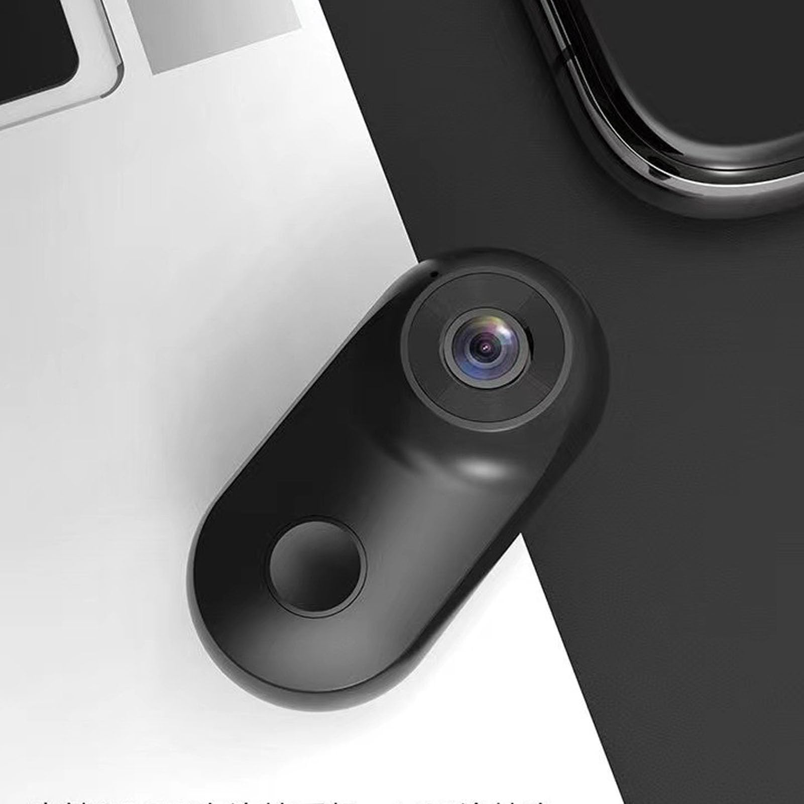 1080P 2MP Action Camera with Back Clip, 90° Wide Angle Video Recording - Mini Body Cam for Sports, Pets & Outdoor Adventures (Black) | Perfect for Dog Walking, Cycling, Hiking & Home Security Monitoring