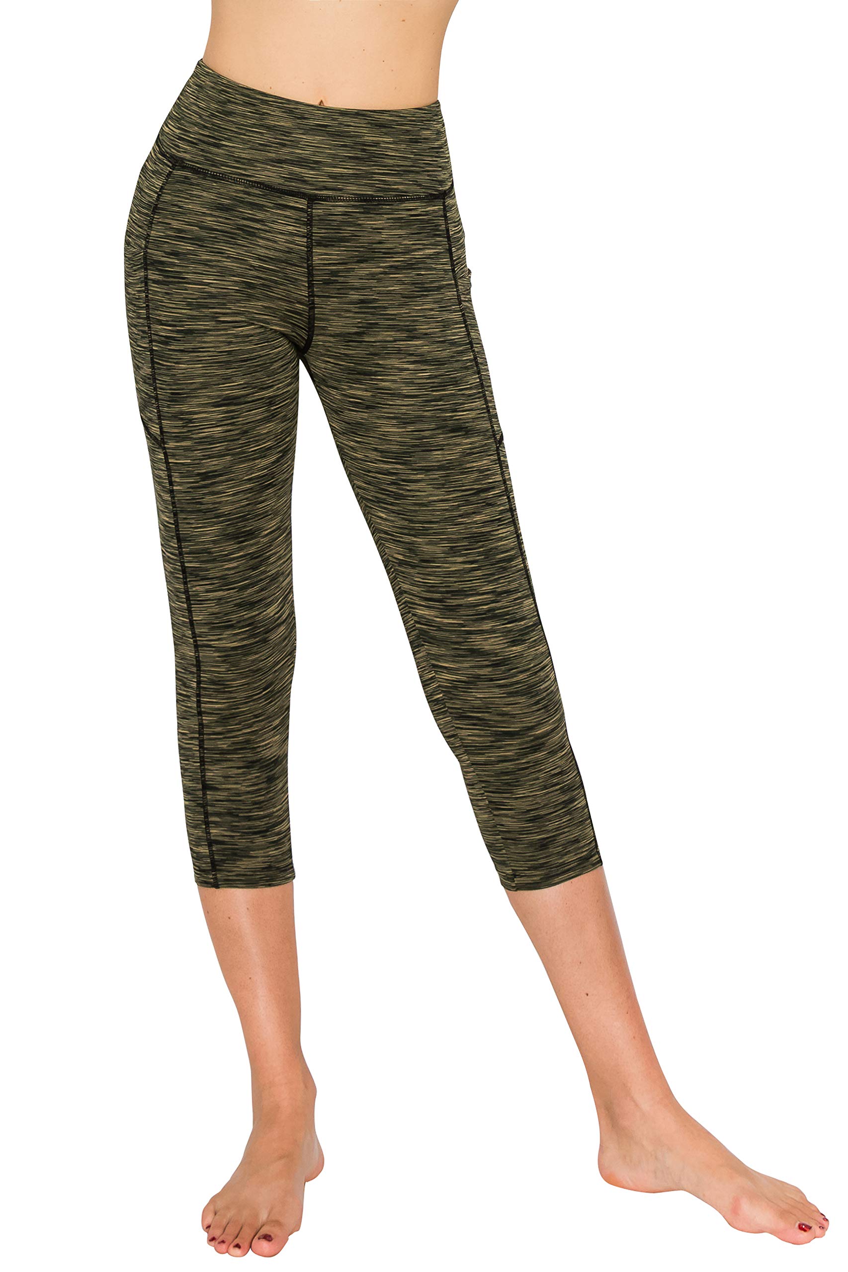 ALWAYS Women's High Waisted Yoga Pants with Mesh Panels - Stretchy Workout Leggings for Running, Gym & Activewear | Perfect for Yoga, Pilates & Fitness Training
