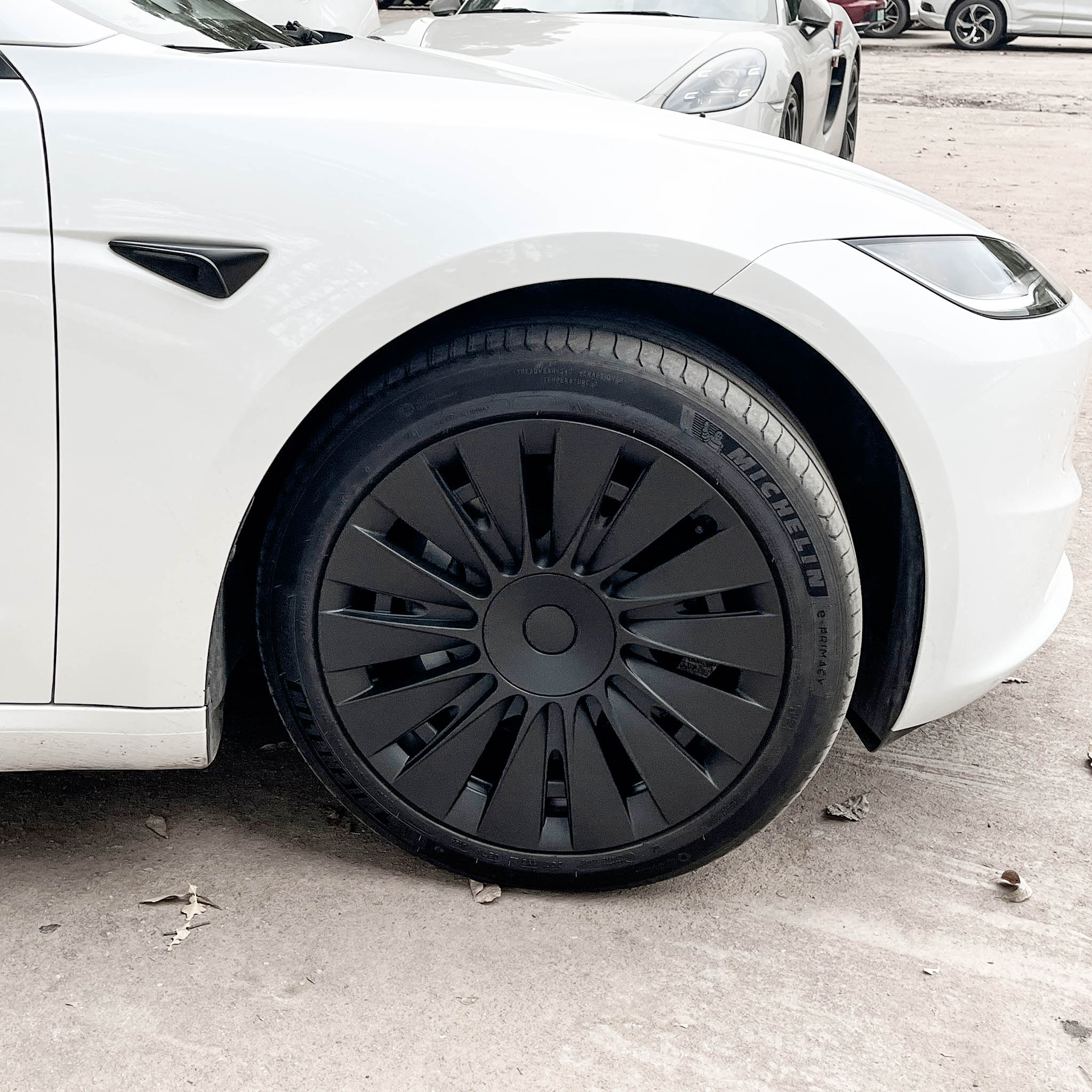 1 PCS Tesla Model 3 Highland 18-Inch Induction Style Wheel Cover Replacement - Perfect for Enhanced Aerodynamics & Stylish Upgrade