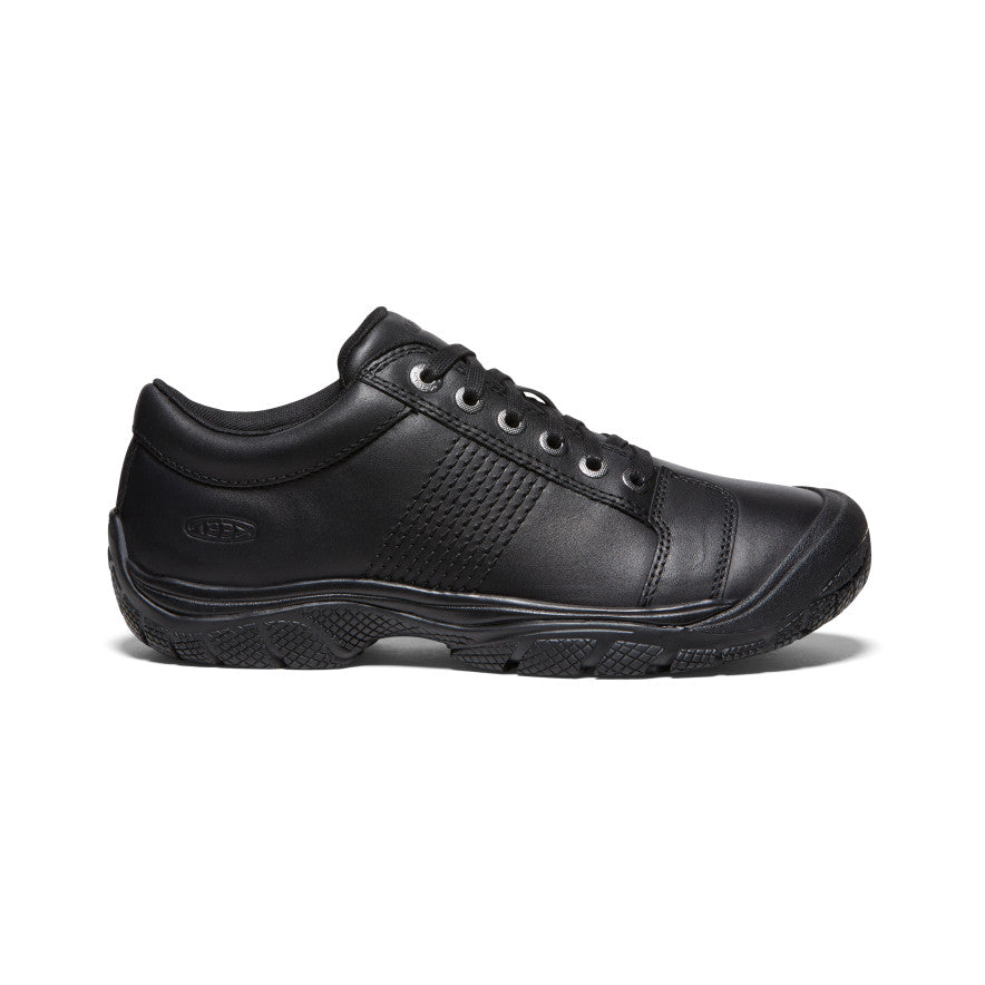 Men's PTC Oxford Shoes - Classic Black Dress Shoes for Business & Formal Wear | Comfortable & Stylish for Office, Weddings & Special Occasions