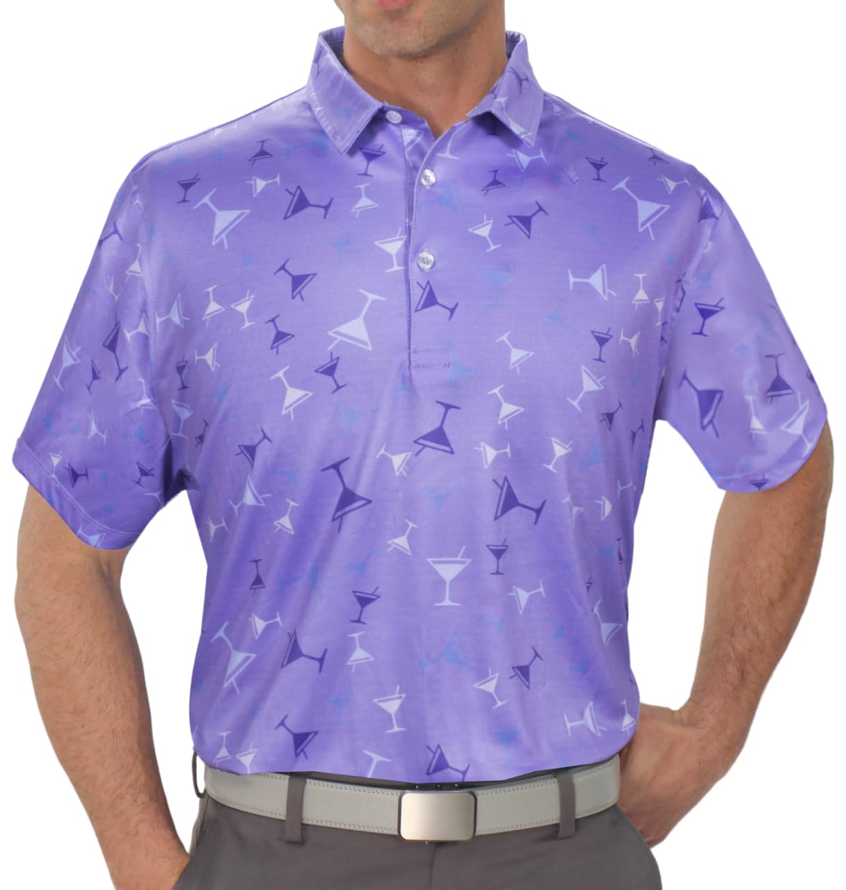 Men's Classic Golf Shirt - Breathable Polo for Summer Golfing & Casual Wear | Perfect for Golf Courses, Office & Outdoor Activities