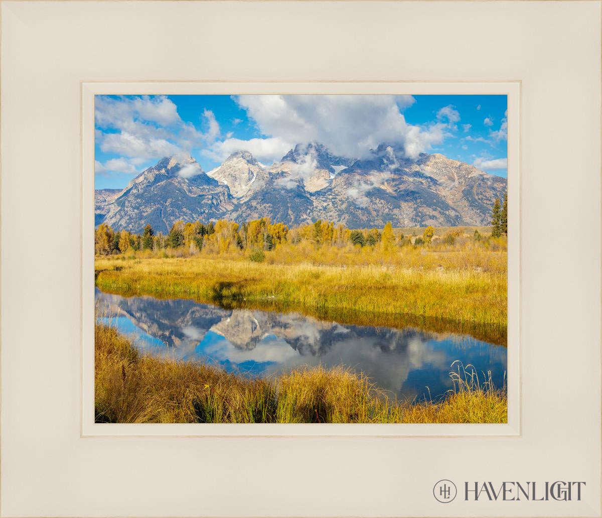 Autumn Splendor By Julie Kerr - Stunning Fall Landscape Art Print for Home & Office Decor | Perfect for Living Room, Bedroom Wall Art & Seasonal Gift