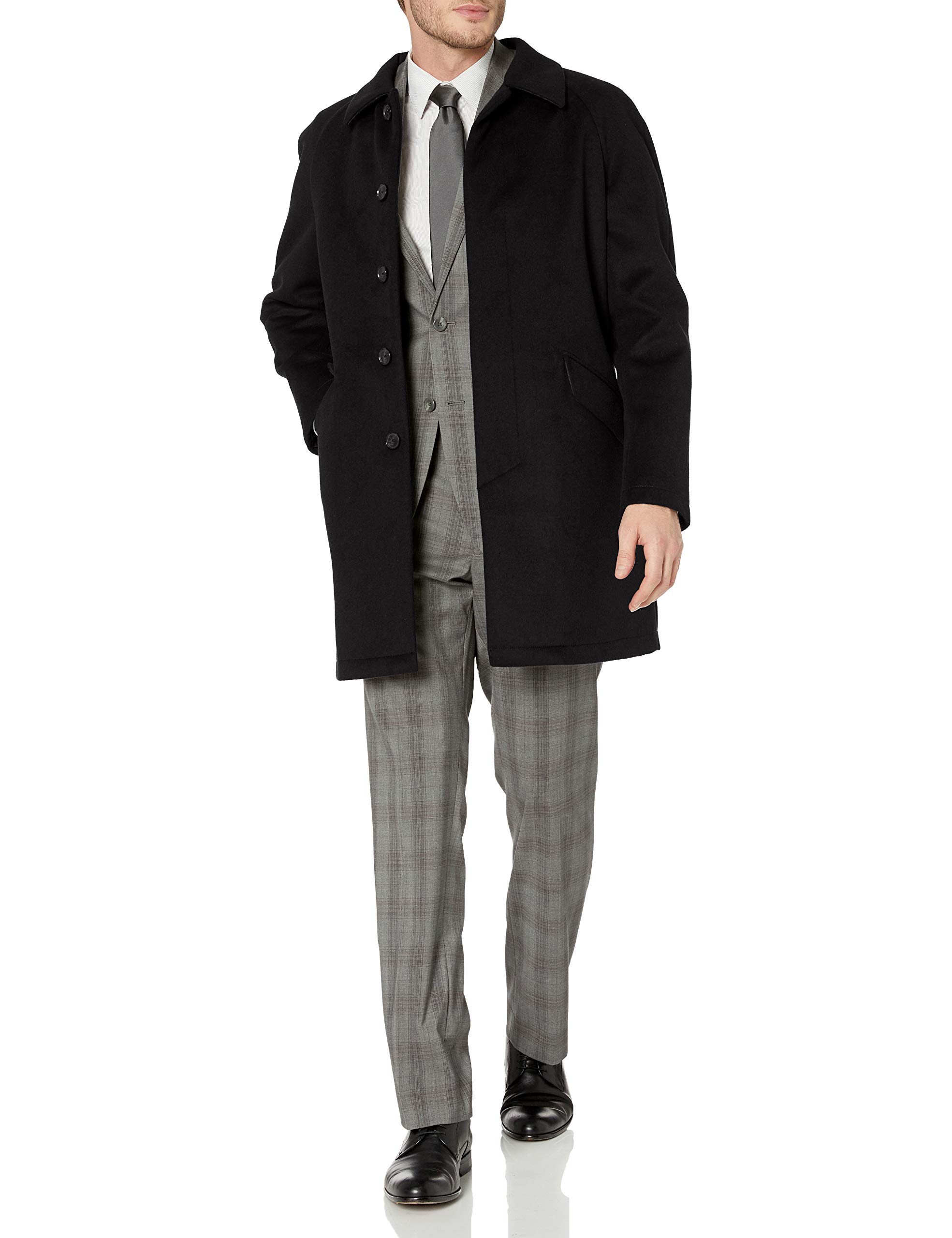 DKNY Men's Waterproof Windbreaker Jacket - Lightweight Raincoat for Outdoor Hiking, Commuting & Travel