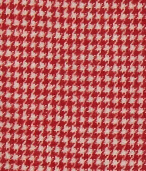 Scarlett Women's Party Dress - Red Houndstooth Check Pattern Cocktail Dress for Evening Events, Holiday Parties & Special Occasions