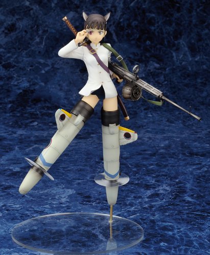 Strike Witches Mio Sakamoto 1:8 Scale PVC Anime Figure - Perfect for Collectors, Display, and Anime Fans