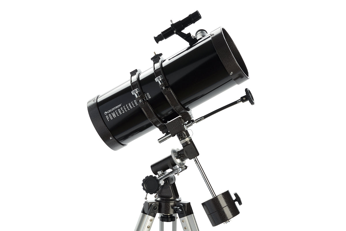 PowerSeeker 127EQ Telescope with Smartphone Adapter - Perfect for Stargazing, Astrophotography & Backyard Astronomy (Includes Phone Mount for Night Sky Photography)