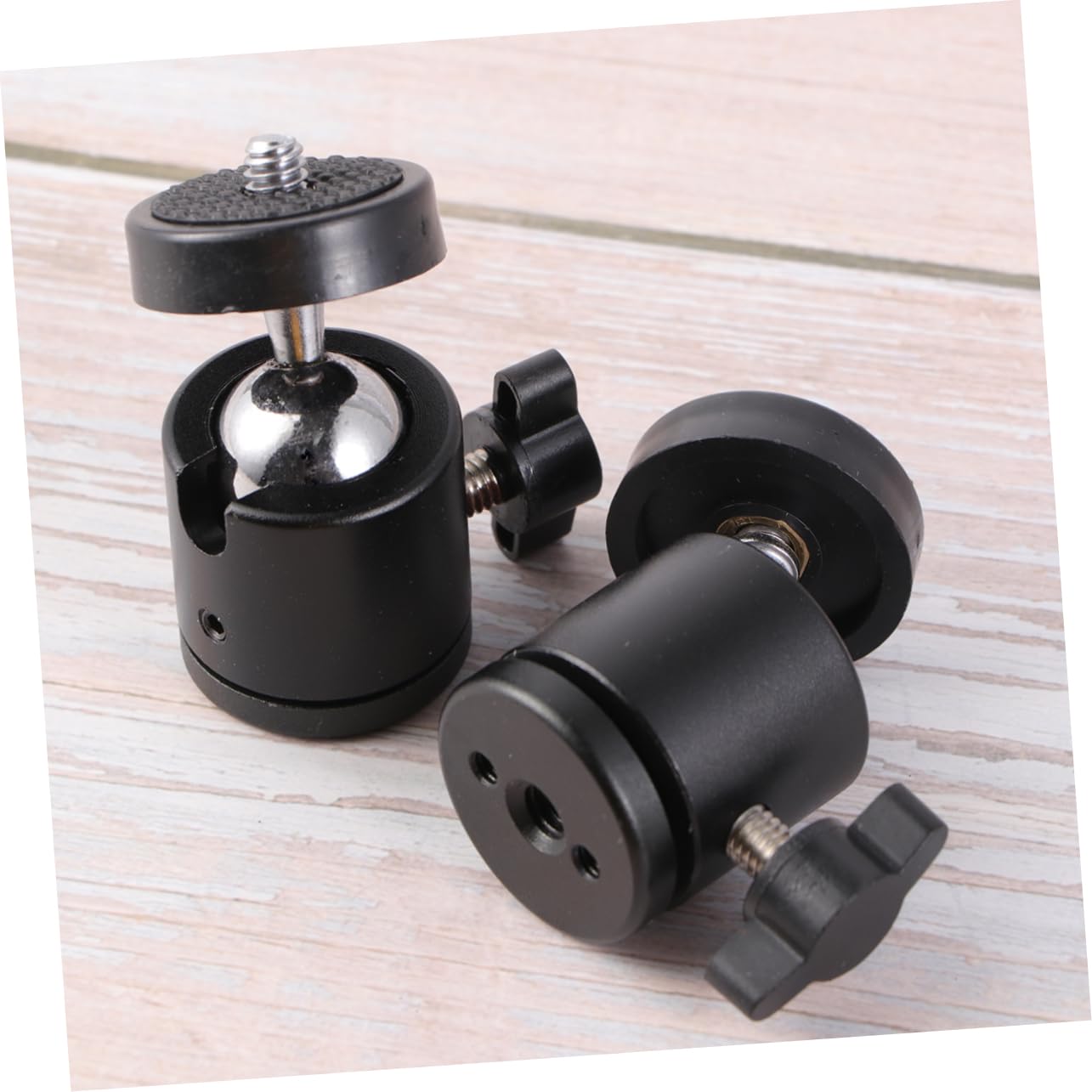 Veemoon 2 Pack 360° Rotating Mini Ball Head Tripod Mount with 1/4