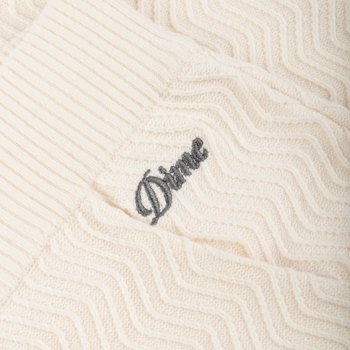 Dime Wave Cable Knit Shorts for Women - Soft Cream Cotton Summer Casual Shorts | Perfect for Beach, Vacation & Everyday Wear