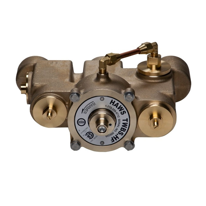 Haws TWBS.HF Thermostatic Mixing Valve - High Precision Temperature Control for Showers & Sinks | Ideal for Home, Hotel & Commercial Use