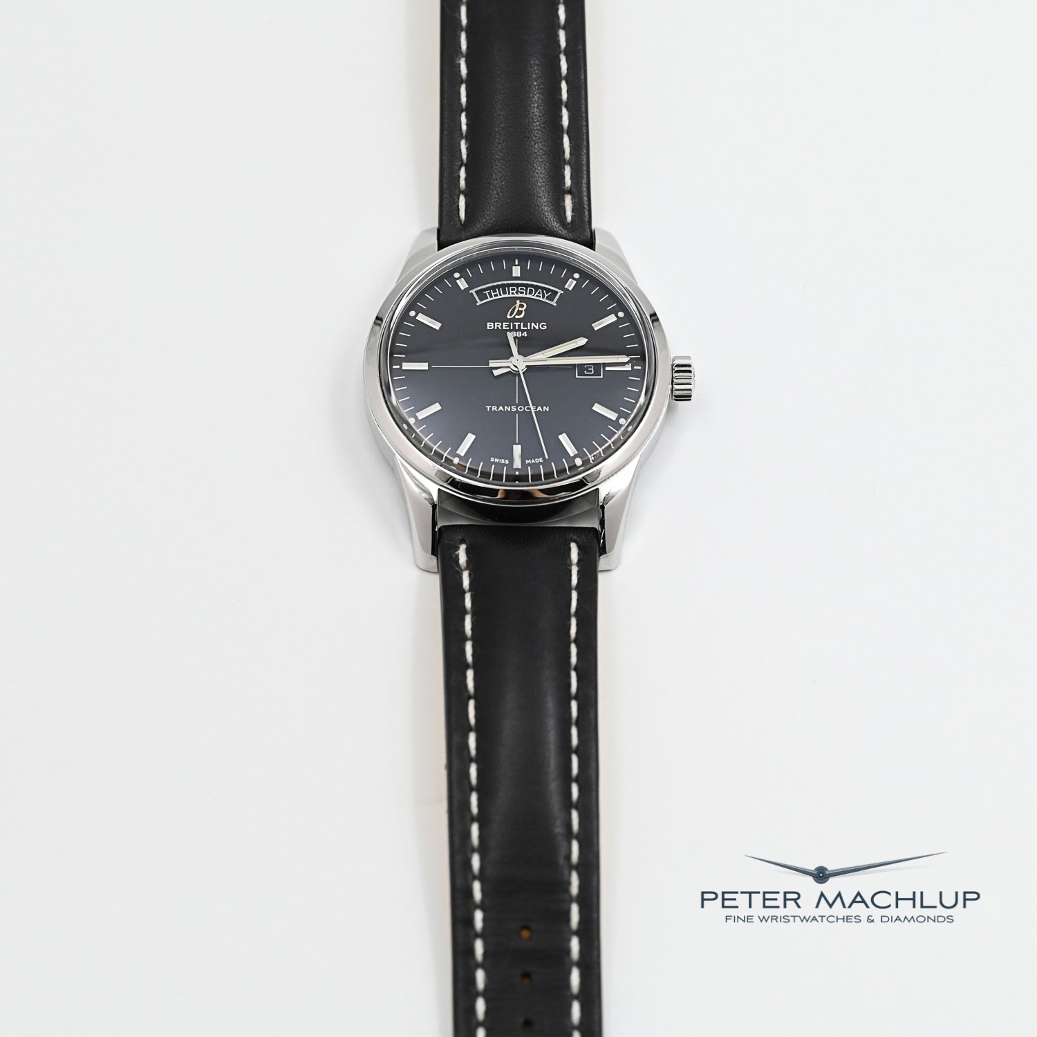 Breitling Transocean Day Date Men's Automatic Watch 2017 - Luxury Swiss Chronograph for Business & Formal Occasions