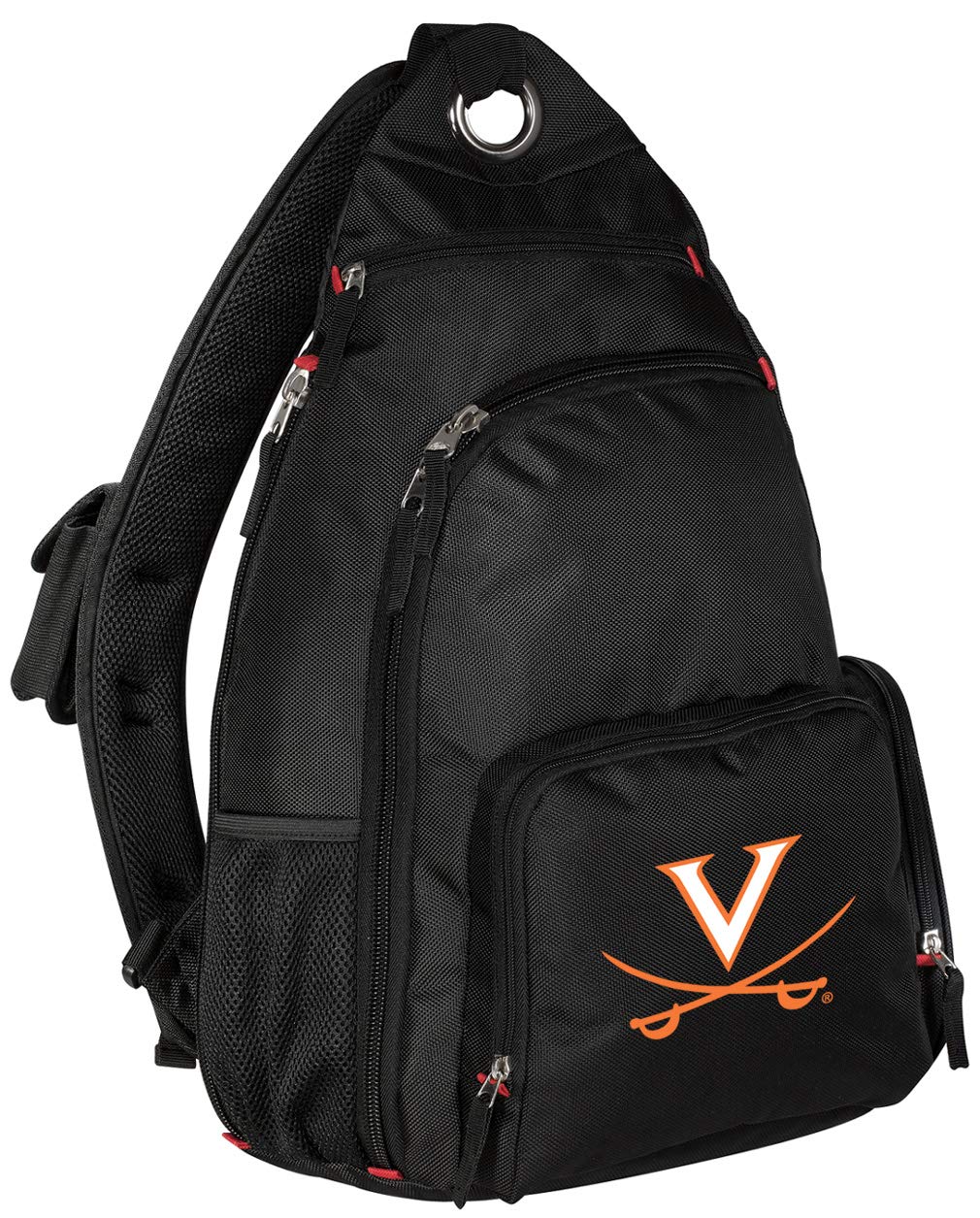 UVa Sling Backpack - University of Virginia Single Strap Bookbag for Students & Travel | Lightweight College Campus Essentials for Commuting, Hiking & Daily Use