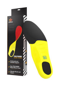 Spenco Walker/Runner Insole - Arch Support & Cushioning for Walking & Running - Comfortable Orthotic Insoles for Foot Pain Relief - Perfect for Hiking, Jogging & Everyday Wear
