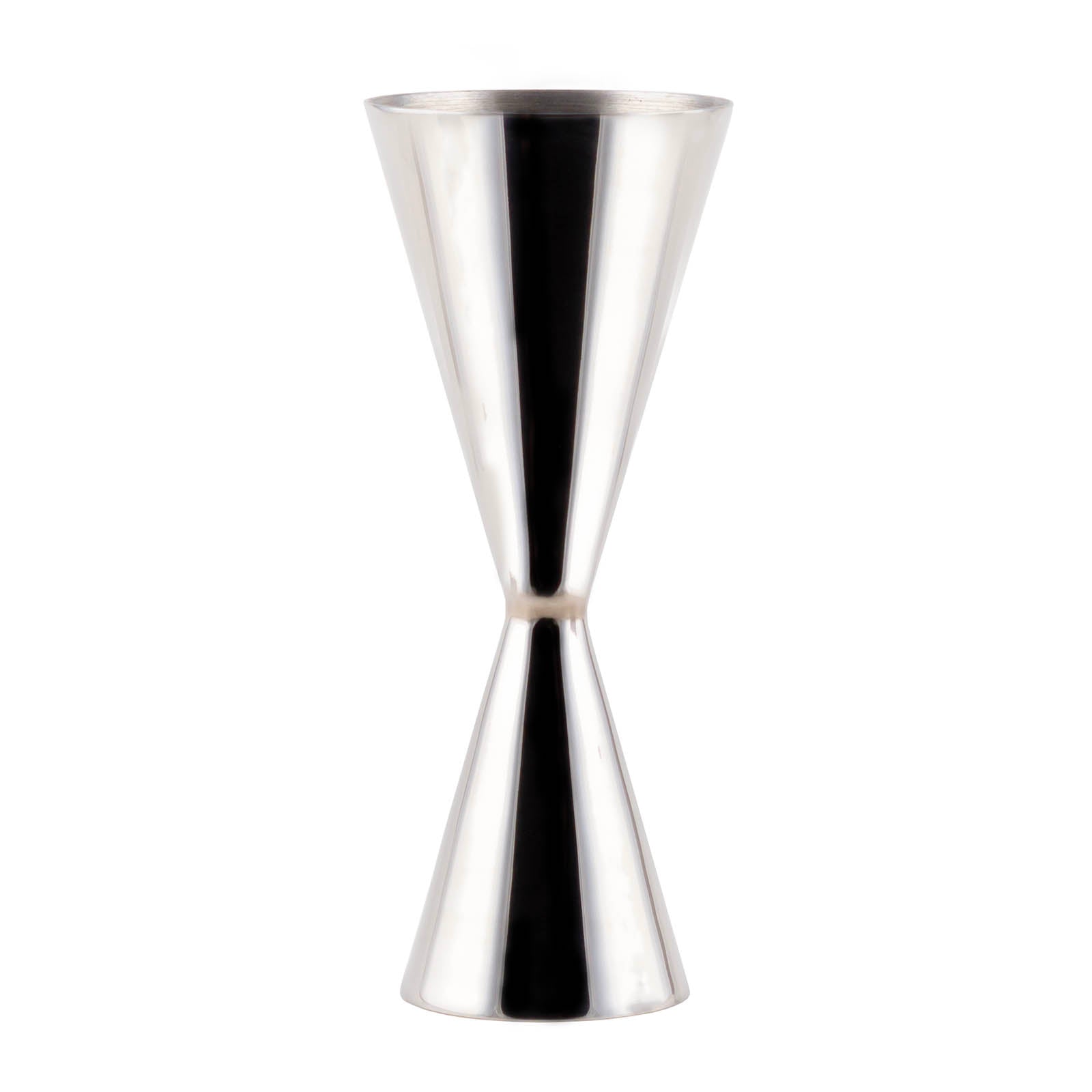 BarConic® Professional Cocktail Jigger - Slim 30ml/60ml Dual Measuring Cup - Stainless Steel Bartender Tool for Mixing Drinks - Perfect for Home Bars, Cocktail Parties & Professional Bartending