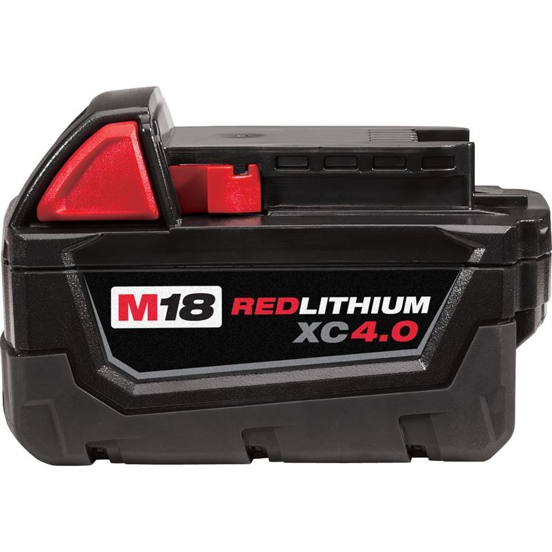 M18 18V REDLITHIUM XC 4.0Ah Extended Capacity Lithium-Ion Cordless Battery Pack (48-11-1840) - Power Tools, Outdoor Equipment & Home DIY Projects