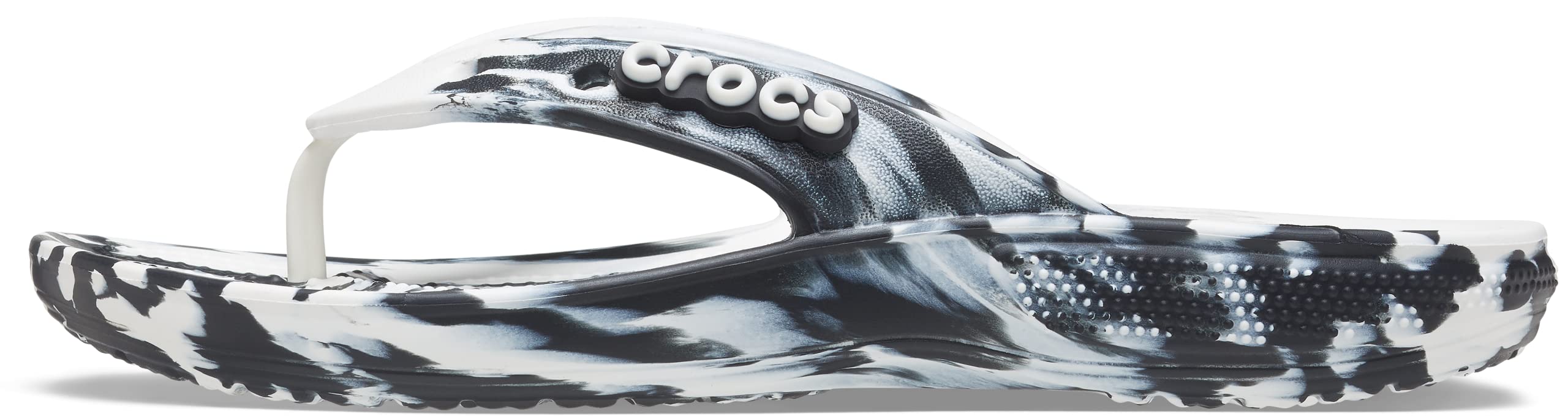Crocs Unisex Classic Flip Flops for Men & Women - Comfortable Lightweight Beach Sandals for Pool, Vacation & Summer Outdoor Activities