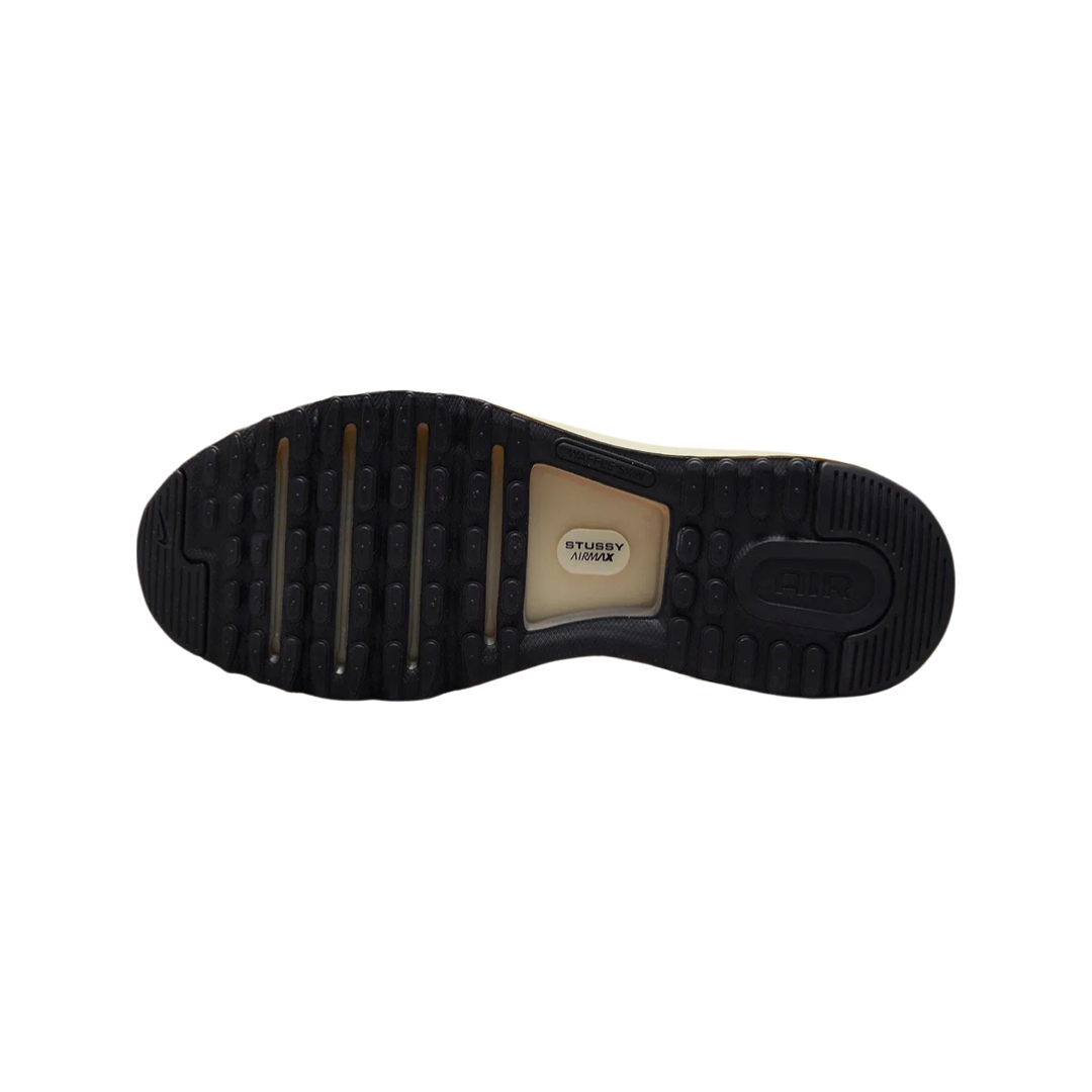 Nike Air Max 2013 x Stussy Fossil Black Sneakers - Men's Running Shoes for Casual Wear & Street Style Fashion