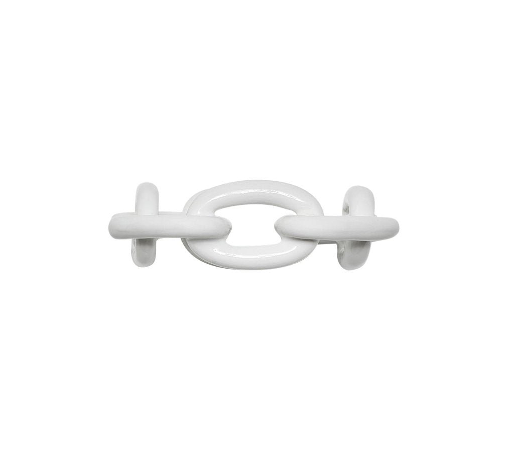 Elegant Chain Link Napkin Rings Set of 4 - Premium Stainless Steel Tableware Accessories for Wedding, Party, and Fine Dining Decor