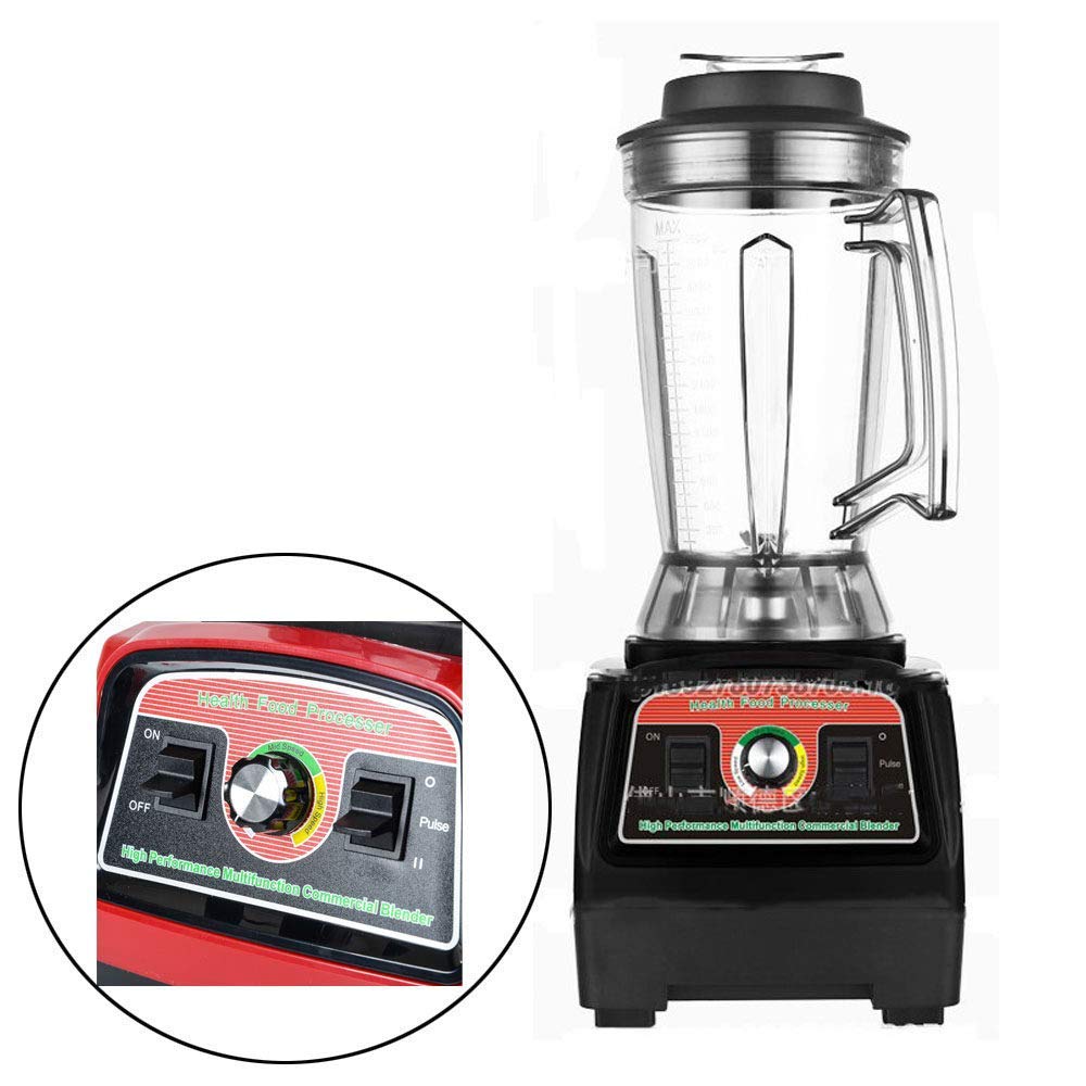 2800W High-Speed 4-in-1 Blender with 3.9L Large Pitcher - Professional Smoothie Maker, Ice Crusher, Juicer & Food Processor - Stainless Steel Blades for Perfect Blending - Ideal for Smoothies, Juices, Ice Crushing & Food Prep at Home