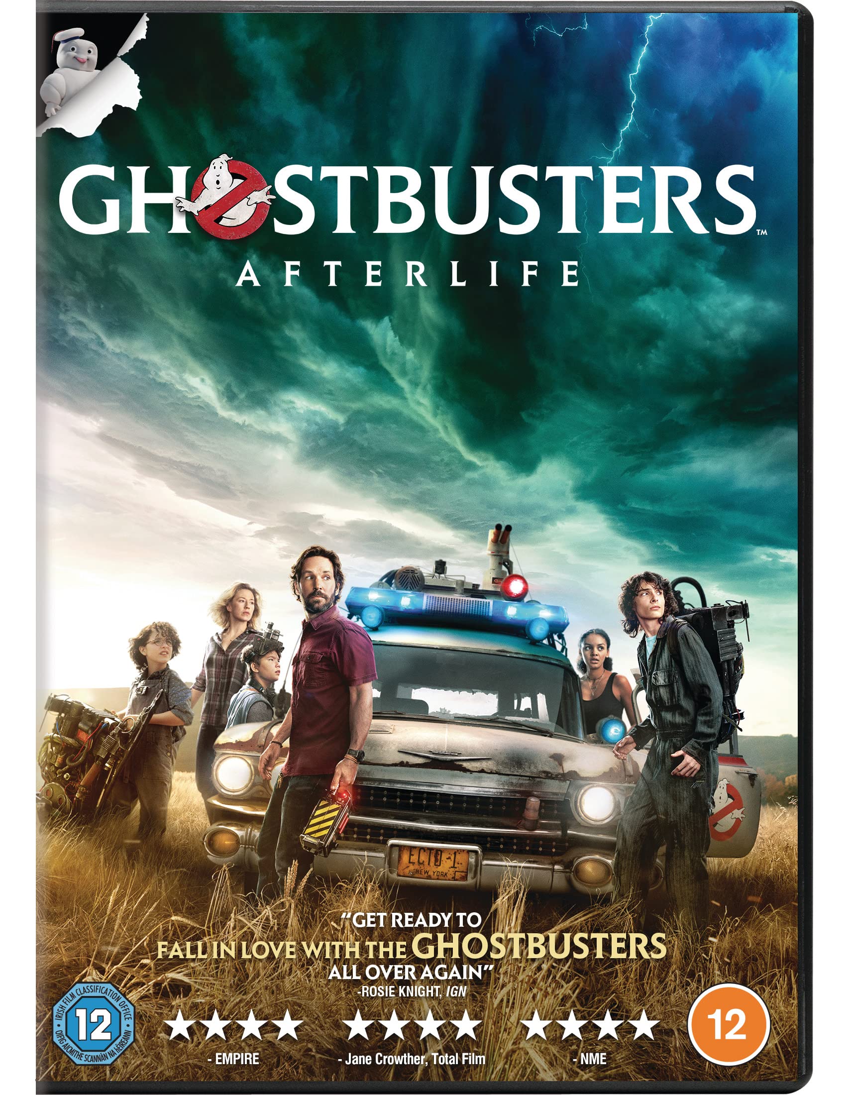 Ghostbusters: Afterlife (2021) DVD - Comedy, Sci-Fi Movie for Family Movie Night & Halloween Parties