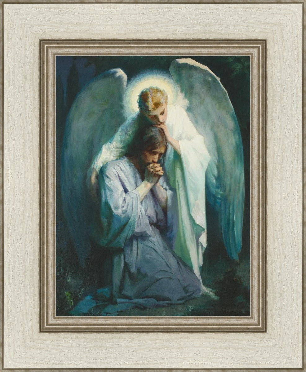 Agony in the Garden - Religious Art Print - Biblical Wall Decor for Home, Church & Office - Jesus Christ Prayer Scene - Christian Gift Idea
