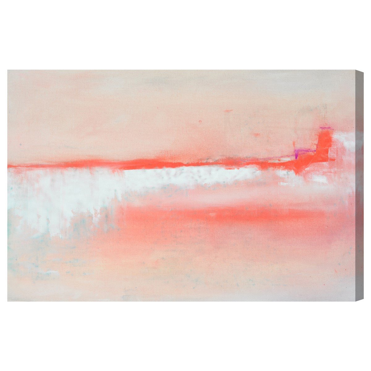 Abstract Wall Art Canvas Prints 'Russus' - Modern Home Décor Painting 36