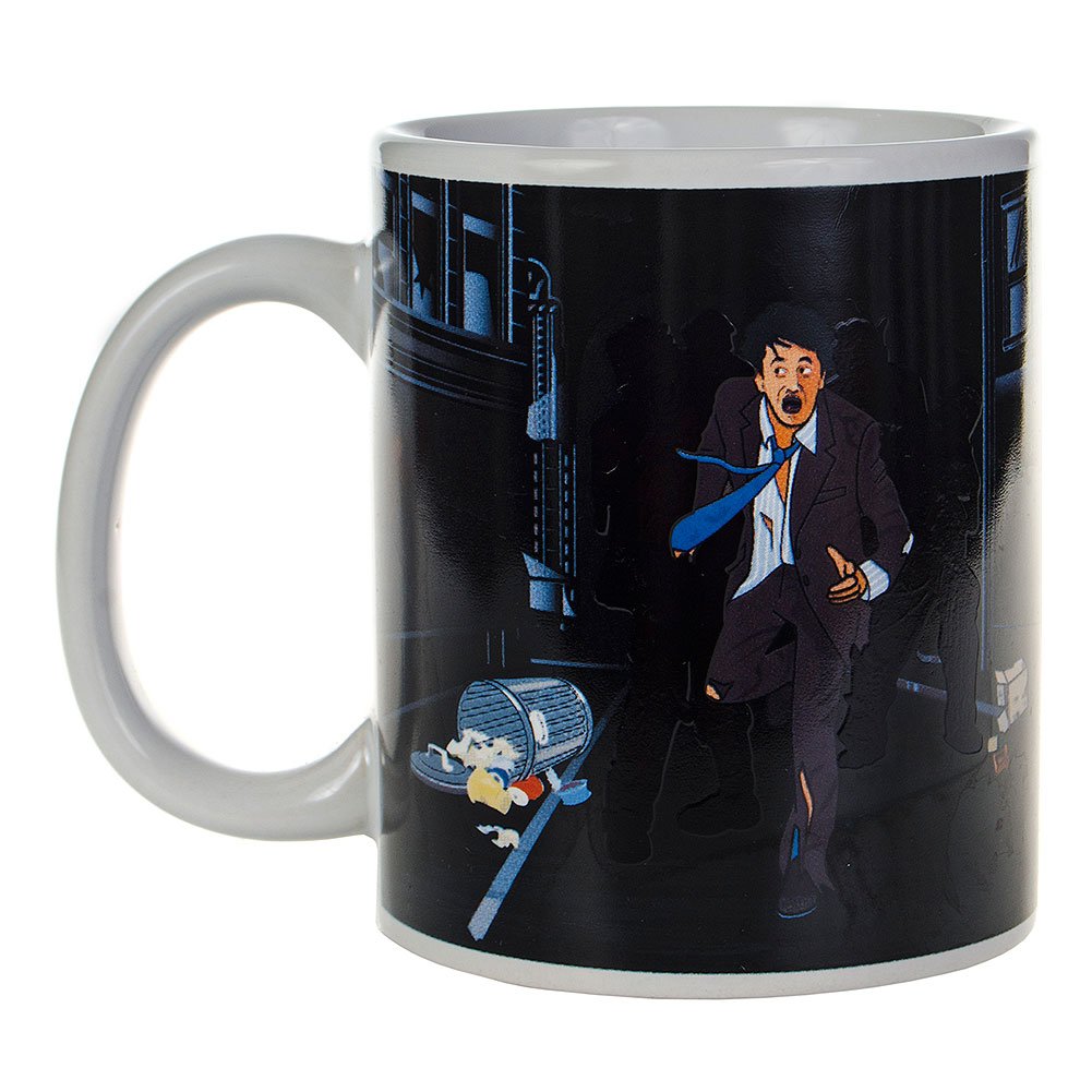 Heat Changing Zombie Apocalypse Mug - Reveals Spooky Design When Hot - Perfect for Coffee, Tea & Halloween Gifts