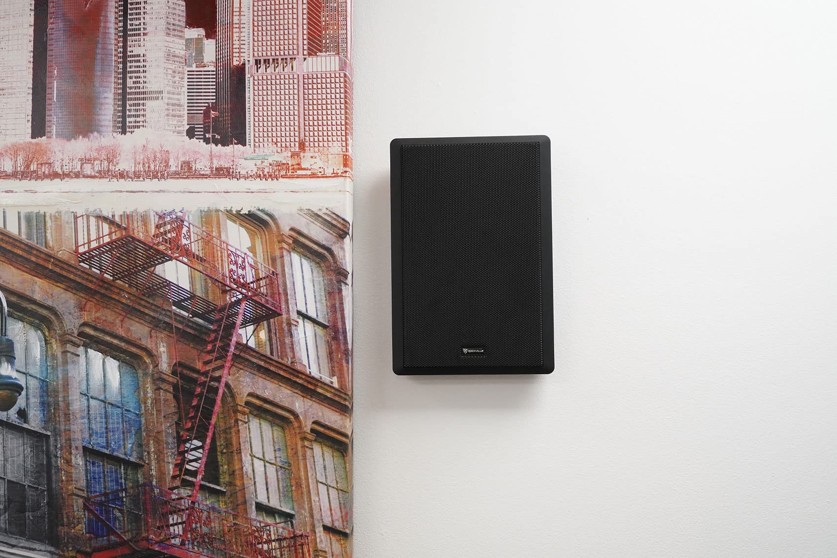 Rockville 2 RockSlim Black Home Theater 5.25