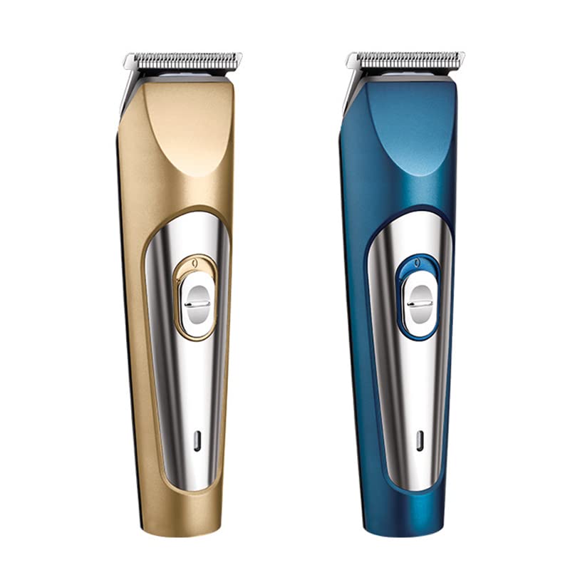 Professional Hair Clippers for Men - USB Rechargeable Electric Hair Trimmer & Shaver with Gold Finish | Barber Salon Tool for Home Haircuts, Beard Trimming & Grooming | Perfect for DIY Styling & Professional Use