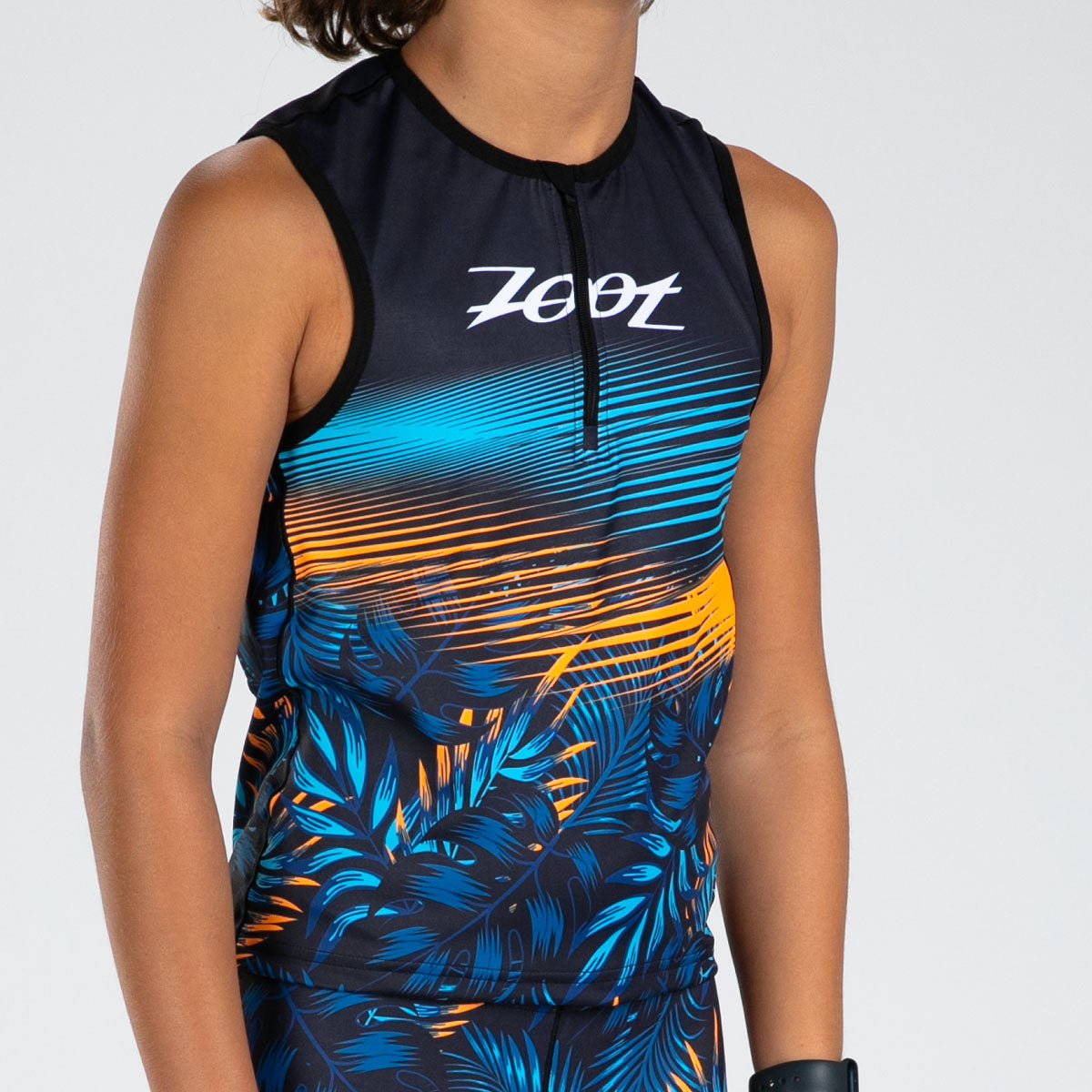 Youth Protégé Ltd Tri Tank Club Aloha Blue - Stylish Swimwear for Women | Perfect for Beach, Pool & Summer Vacations